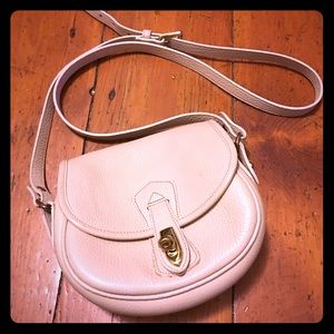 *RARE* VTG* WHITE D&B AWL CRSBDY